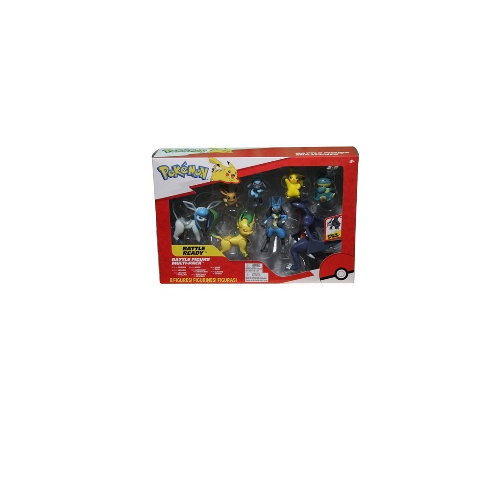 Pokemon Battle Ready Battle Figure Multi Pack 8 Figures